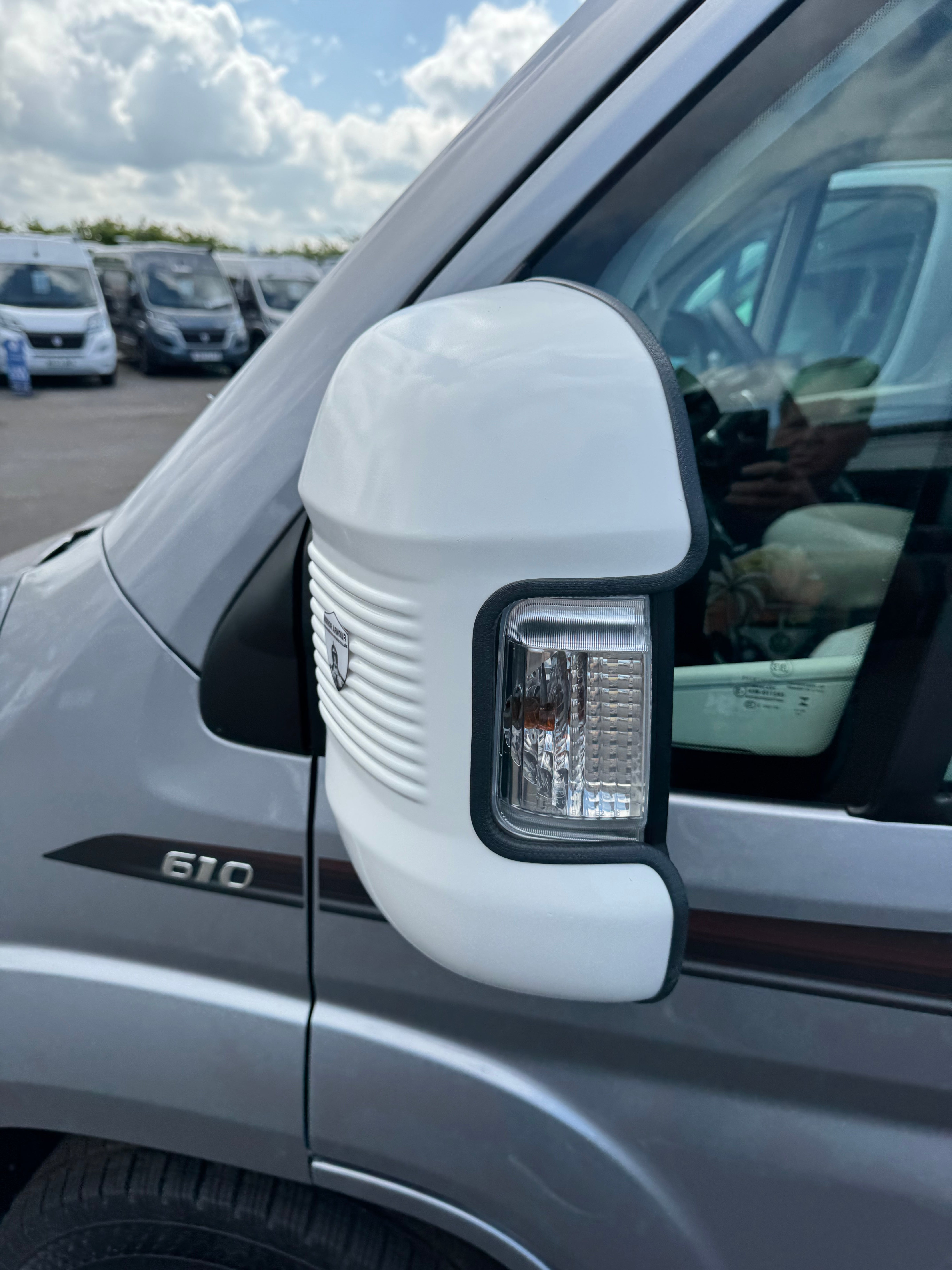 Fiat Peugeot Citroen NEW 2025 Long-Arm Mirror Armour