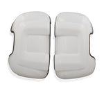 pair of white Fiat motorhome mirror protectors 