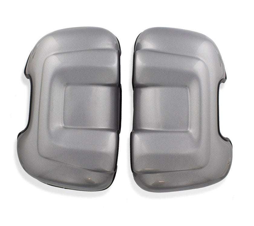 pair of silver Fiat motorhome mirror protectors 