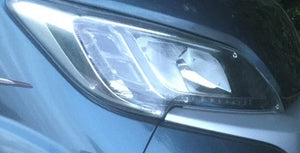 Fiat motorhome clear head lamp protectors